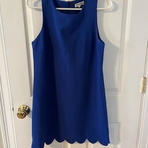 Blue dress